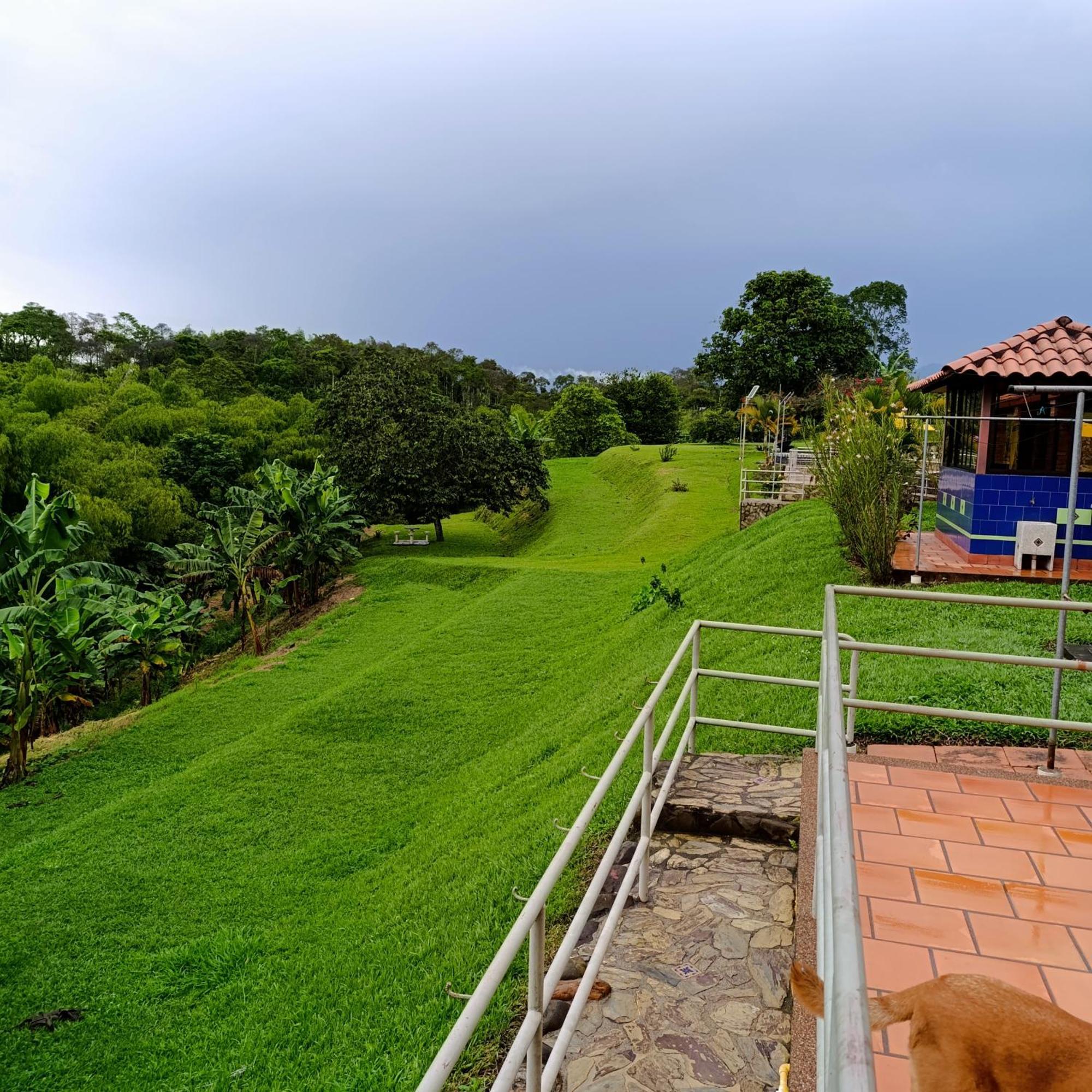 Hotel Campestre Los Mangos Кимбая Екстериор снимка