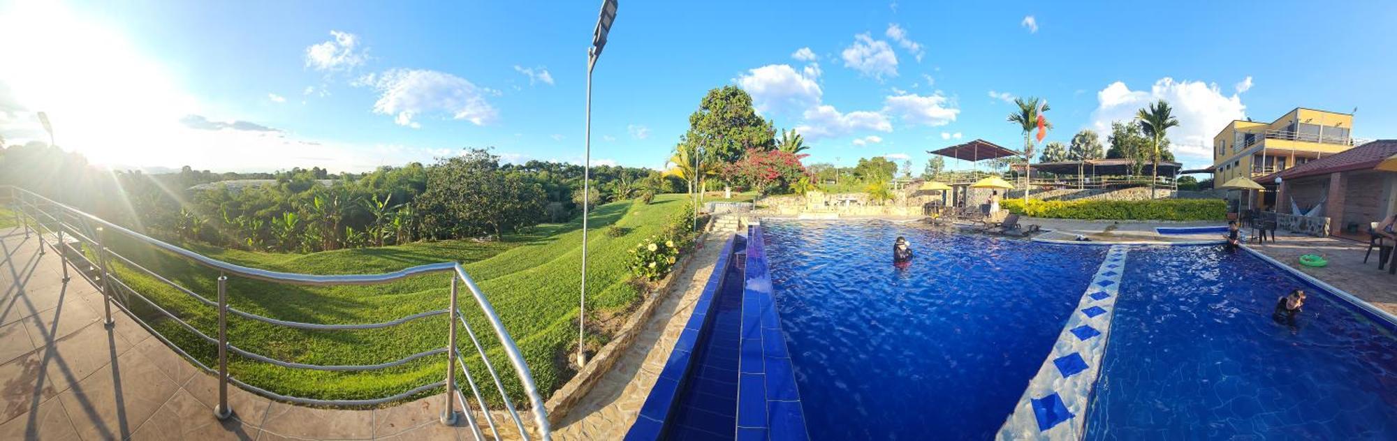 Hotel Campestre Los Mangos Кимбая Екстериор снимка